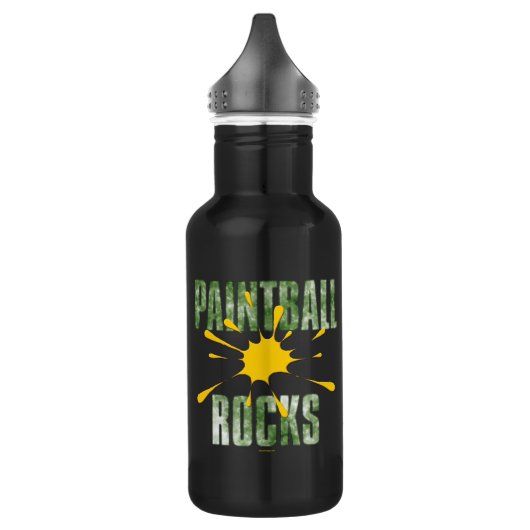 Paintball Rocks Waterfles (Links)