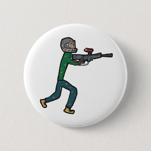 Paintball Ronde Button 5,7 Cm (Voorkant)