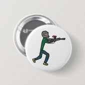 Paintball Ronde Button 5,7 Cm (Voorkant /achterkant)