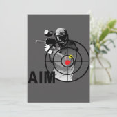 Paintball Shooter - Doel Kaart (Staand voorkant)