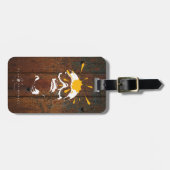 Paintball Skull Bagagelabel (Voorkant horizontaal)