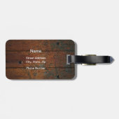 Paintball Skull Bagagelabel (Achterkant horizontaal)