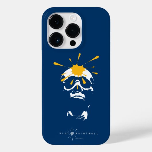 Paintball Skull Case-Mate iPhone Case (Achterkant)
