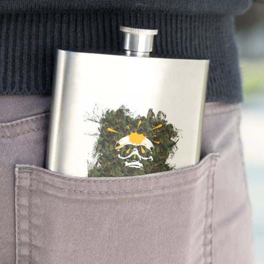 Paintball Skull Heupfles (Voorbeeld)