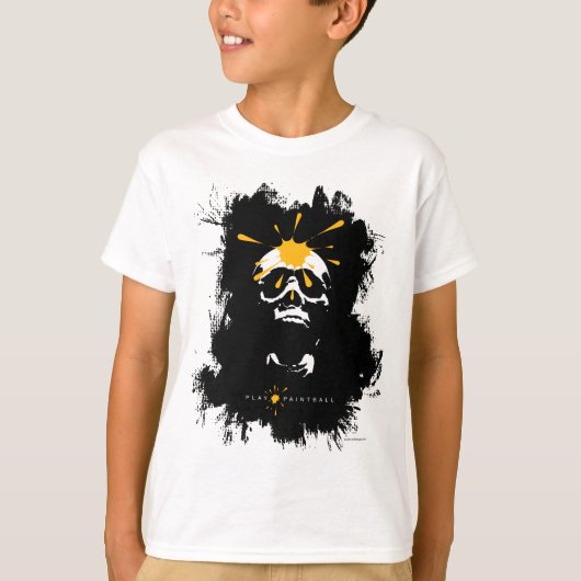 Paintball Skull T-Shirt (Voorkant)