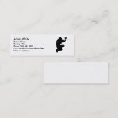 Paintball-speler Mini Visitekaartje (Voorkant / Achterkant)