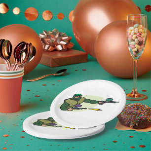 Paintball-speler Papieren Bordje