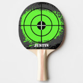 Paintball splash tafeltennis ping pong paddle tafeltennisbatje (Voorkant)