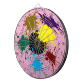 Paintball Splats Dartbord (Voorkant Rechts)