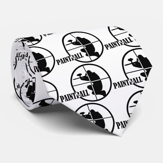 Paintball Stropdas (Opgerold)