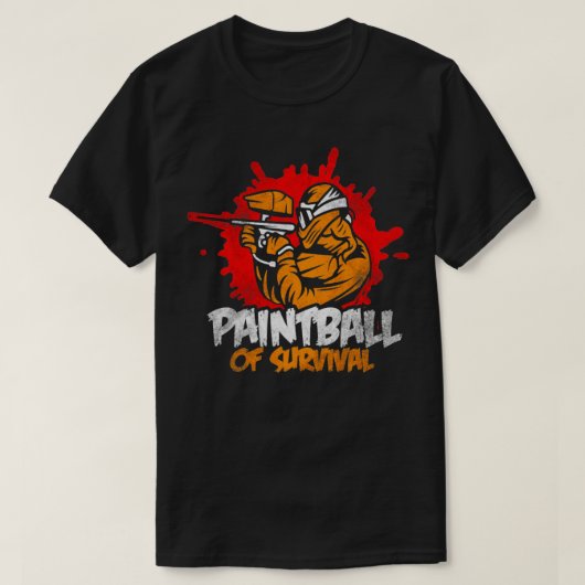 Paintball T-shirt (Design voorkant)