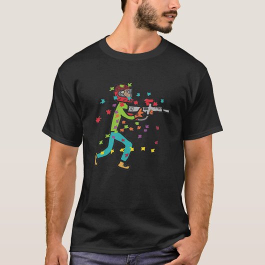 Paintball T-shirt (Voorkant)