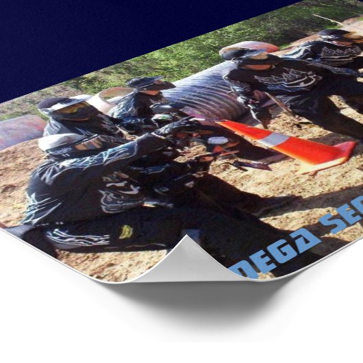 Paintball: Team Omega Sector Poster (Hoek)