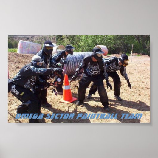 Paintball: Team Omega Sector Poster (Voorkant)