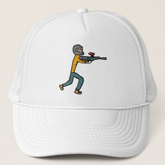 Paintball Trucker Pet (Voorkant)