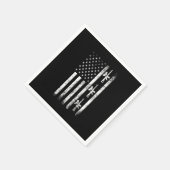 Paintball USA Flag Paintball Player Paintball Mark Servet (Hoek)