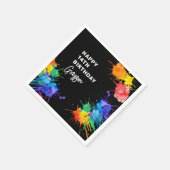 Paintball-verjaardagsfeestje Servet (Hoek)