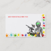 Paintball Visitekaartje (Achterkant)