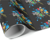 Paintball Warriors Paint Splatter Sports Cadeaupapier (Rol Hoek)