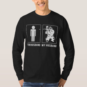 Paintball Warriors Unite: Your Husband, Meet My Hu T-shirt