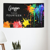 Paintballing Birthday Party Spandoek