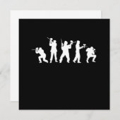 Paintballspelers Paintball Marker Paintball Geweer Kaart (Voorkant / Achterkant)