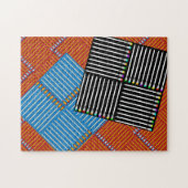 Paintborstelkruisje Legpuzzel (Horizontaal)