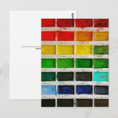 Paintbox Briefkaart (Voorkant / Achterkant)