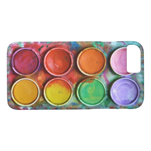 Paintbox Kleurenlijst Case-Mate iPhone Case (Achterkant (Horizontaal))