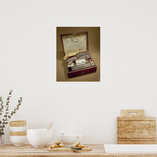 Paintbox van John James Audubon Poster (Keuken)