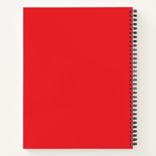 Paintbrush Spiral Notebook Notitieboek (Achterkant)