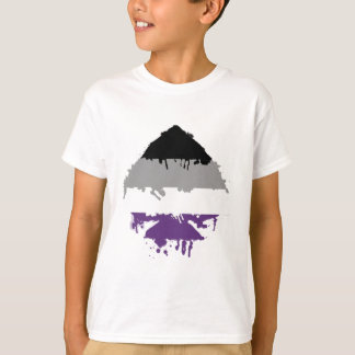 Paintdrip Asexual Ace T-shirt