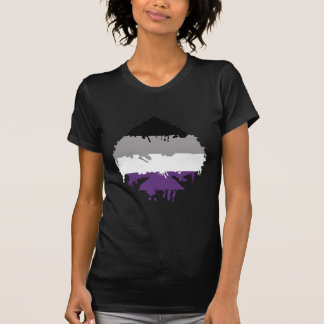Paintdrip Asexual Ace T-shirt