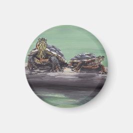 Painte Turtle Magneet