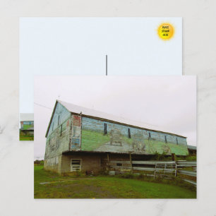 Painted Barn Briefkaart