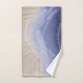 Painted beach  handdoek