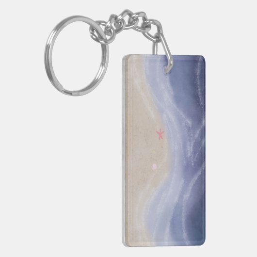 Painted beach sleutelhanger (Voorkant Links)