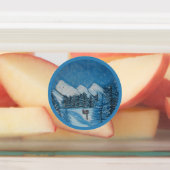 Painted Blue Winter- Labels (Aangebracht)