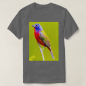 Painted Bunting 1 T-shirt (Design voorkant)