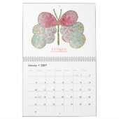 Painted Butterflies 2025 Kalender (Jan 2027)