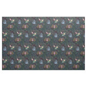 Painted Butterflies Abstract Flowers Fabric Stof (Fat Quarter)