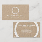 Painted Circle Acupunctuur, Genezer, Wellness Kraf Visitekaartje (Voorkant / Achterkant)