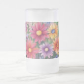 Painted Daisies - Matglas Bierpul (Center)