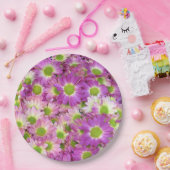 Painted Daisy Papieren Bordje (Feest)