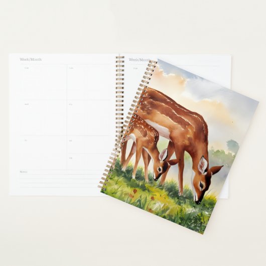Painted Deer Mom and Baby Planner (Display)