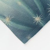 Painted Desert Blooms Fleece Deken (Hoek)