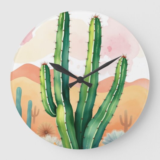 Painted Desert Blooms Grote Klok (Voorkant)