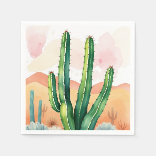 Painted Desert Blooms Servet (Voorkant)