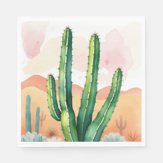 Painted Desert Blooms Servet (Voorkant)
