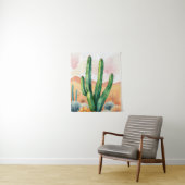 Painted Desert Blooms Wandkleed (In situ)